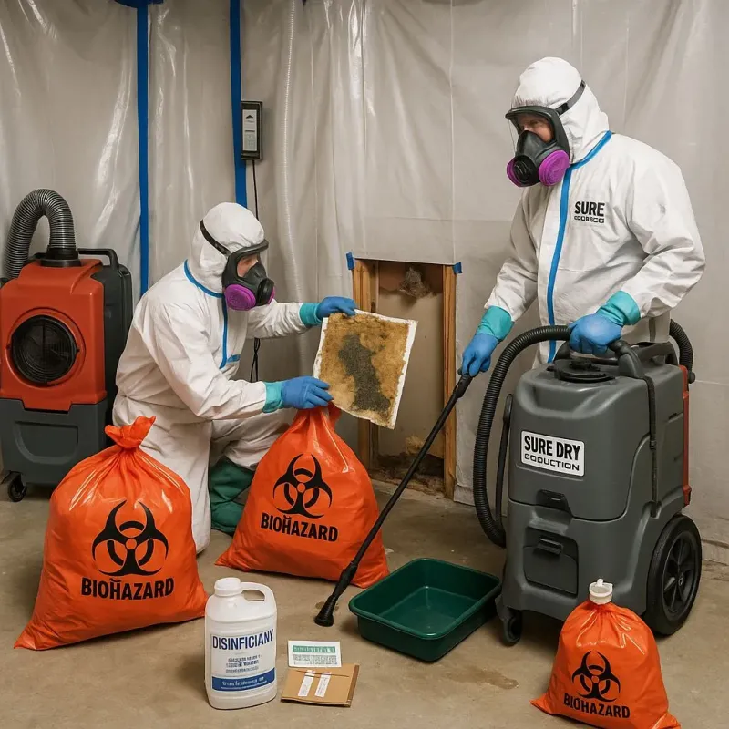 Contaminated Water Handling Protocols process in Hillsboro, KS
